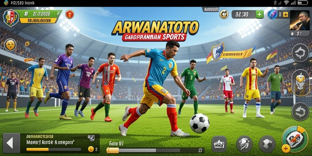 Tampilan gameplay ARWANATOTO yang seru dan mengasyikkan.