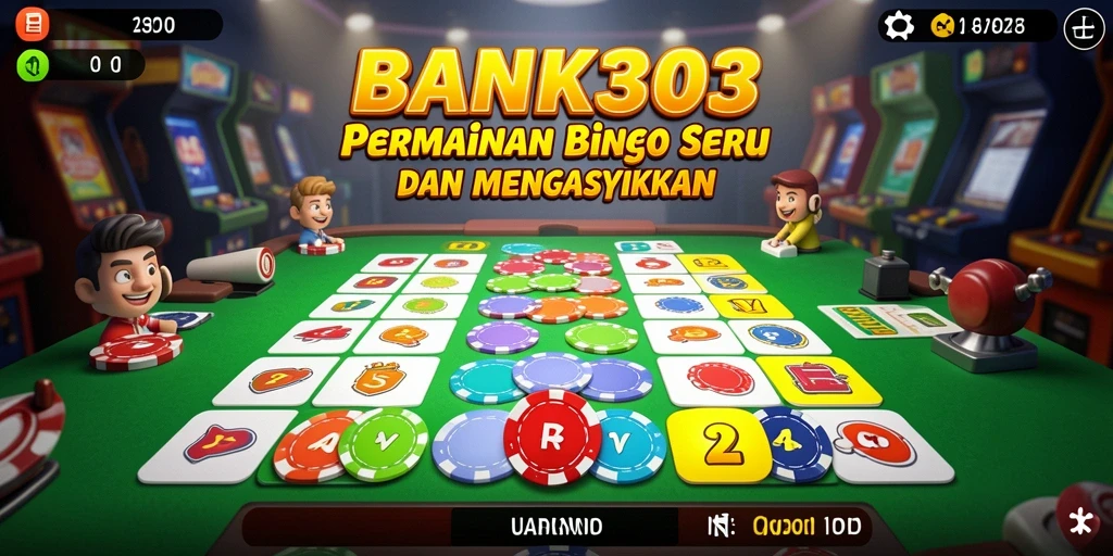 Tampilan gameplay yang seru dalam permainan Bingo BANK303.