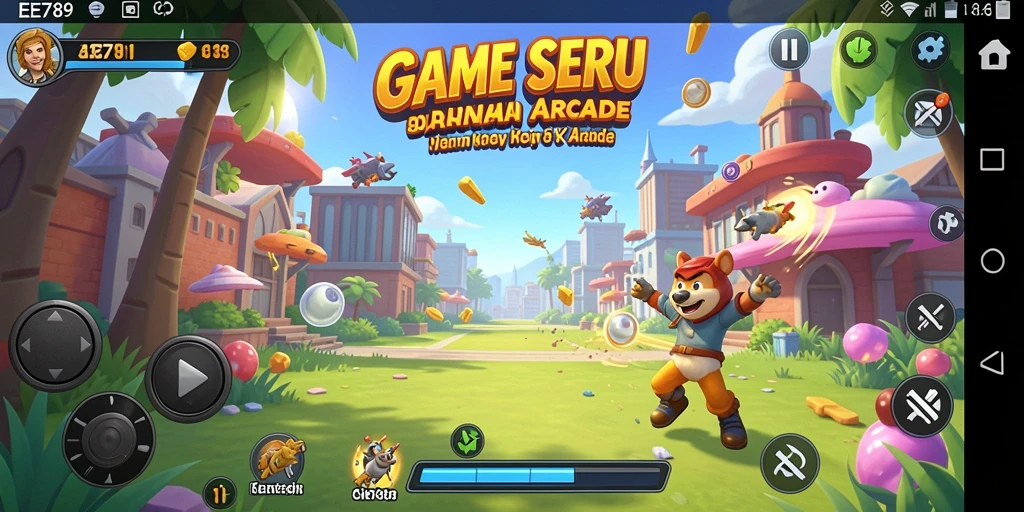 Screenshot gameplay EE789 menampilkan aksi seru dan grafis menarik.