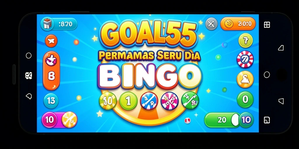 Tampilan gameplay Bingo yang seru dan interaktif di GOAL55.