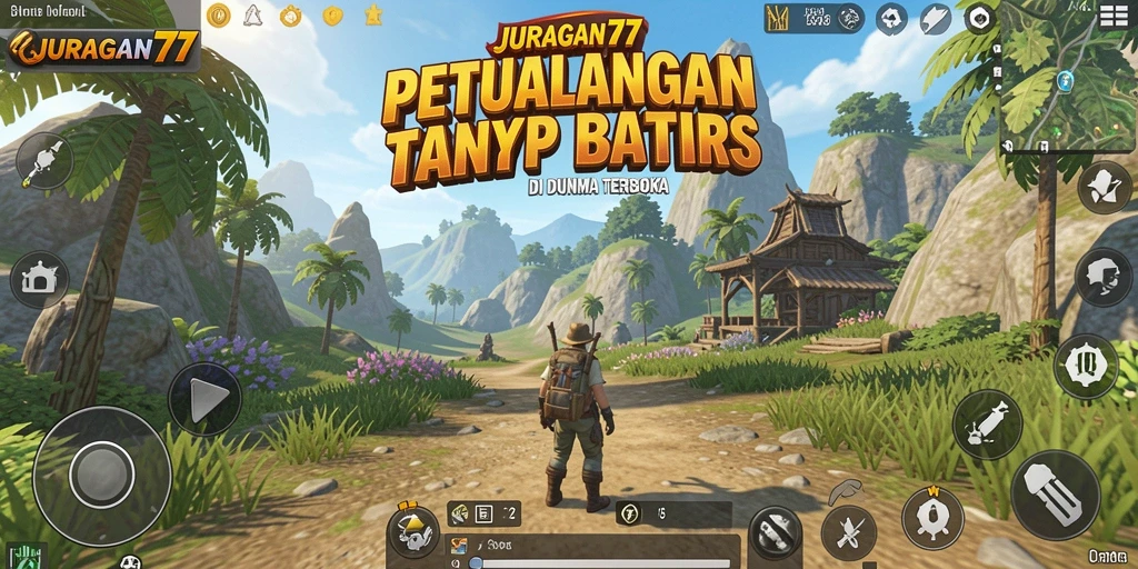 Gameplay seru di dunia terbuka JURAGAN77 dengan grafik menawan.