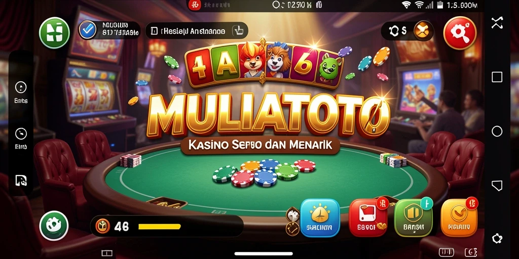 Tampilan gameplay seru di aplikasi Kasino MULIATOTO.