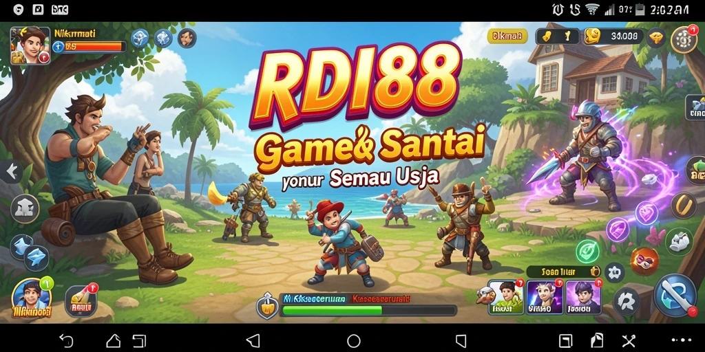 Tampilan gameplay RDI88 yang menarik dan penuh warna.