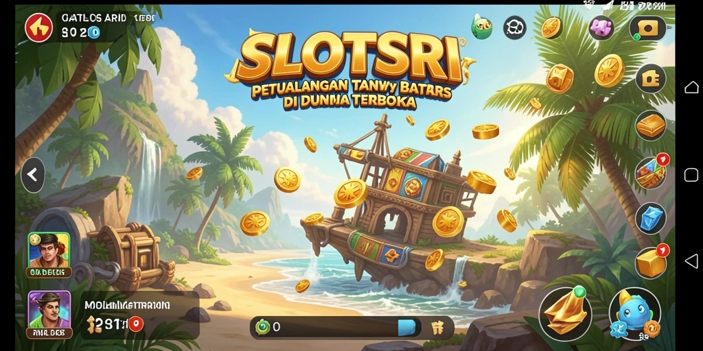 Screenshot <strong>SLOTSRI</strong> menampilkan gameplay Open World yang seru dan penuh warna.
