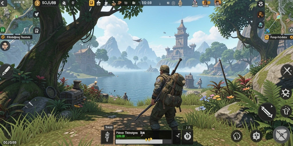 Gameplay SOJU88 yang menarik di dunia terbuka.